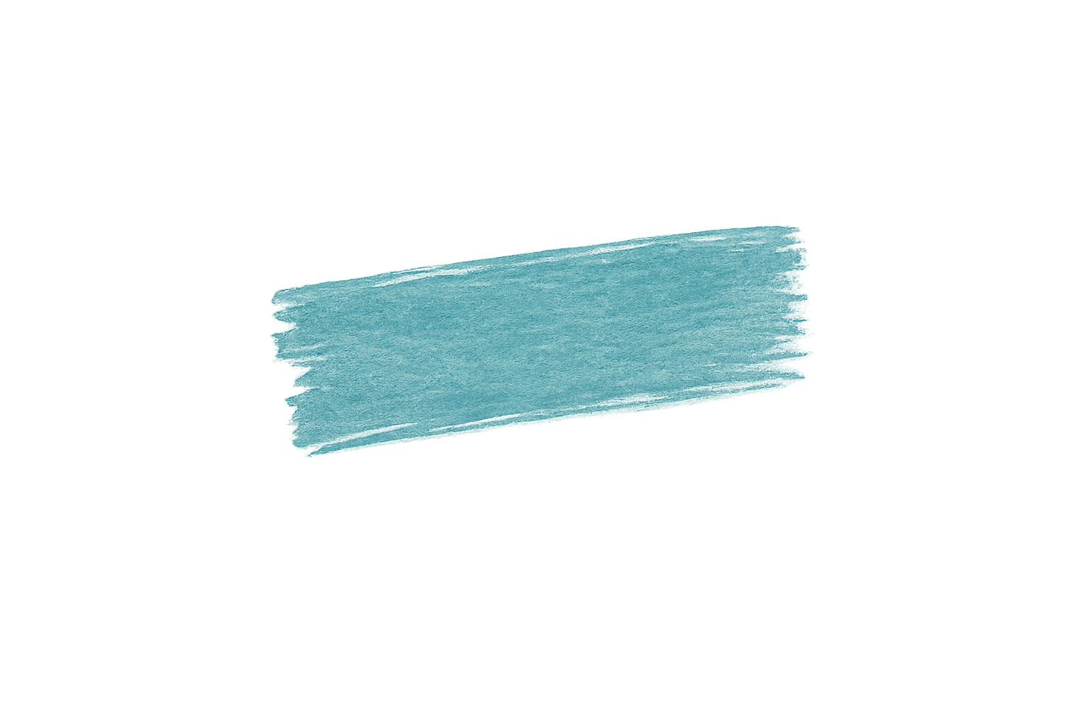 Teal Brushstroke